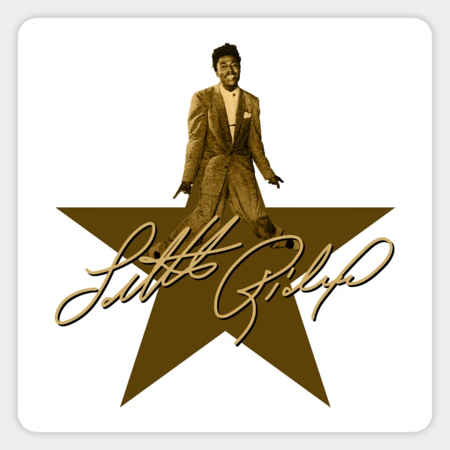 Little Richard - Signature Sticker by PLAYDIGITAL2020